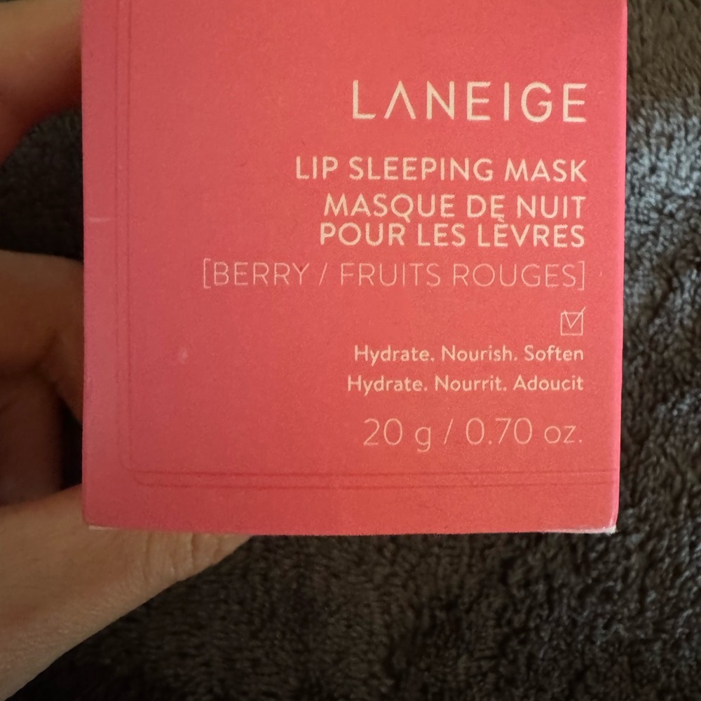 LANEIGE Lip Sleeping Mask - Berry Pink